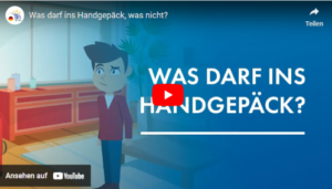 Thumbnail zum YouTube-Video "Was darf ins Handgepäck, was nicht?"
