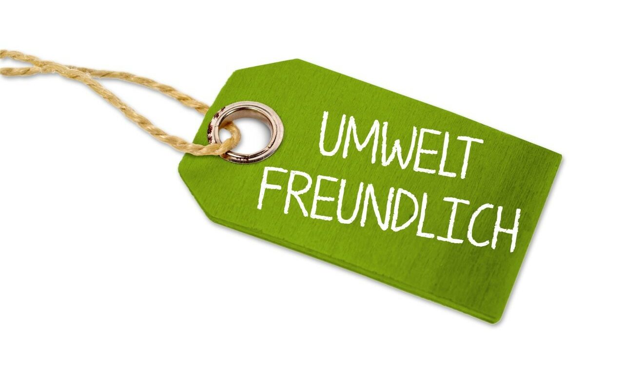 Etikett mit Aufschrift 