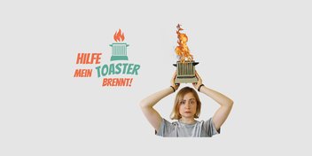 Titelbild: Hilfe, mein Toaster brennt! Der europäische Verbraucher-Podcast