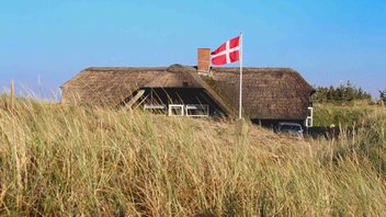 Ferienhaus in Dänemark in den Dünen